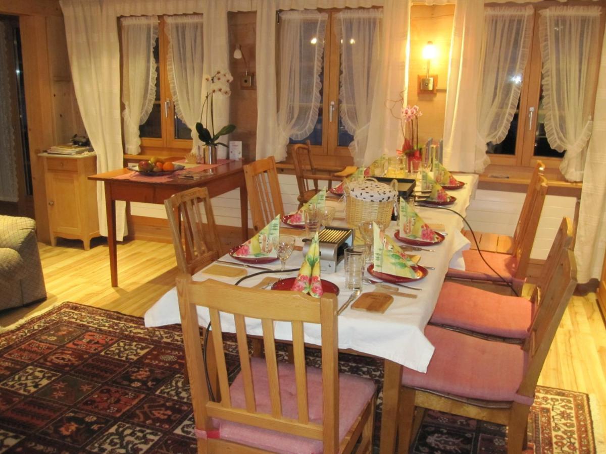 Gaestehaus Alpenblick Wildstrubel Sankt Stephan المظهر الخارجي الصورة